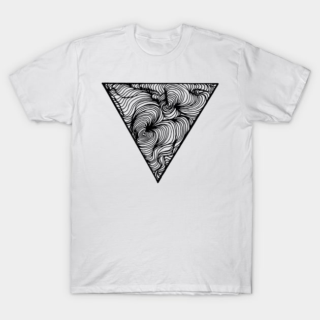 BLACK TRIANGLE T-Shirt by Jonny Black